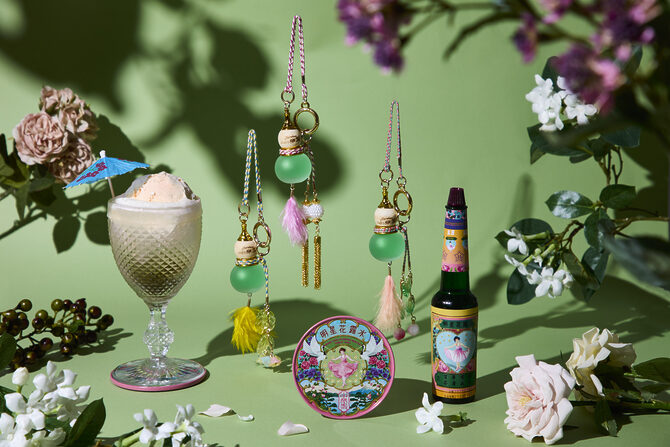 「明星花露水」と桃源郷のお土産菓子店「小楽園 TEA SALON & BOUTIQUE」がコラボレーション！